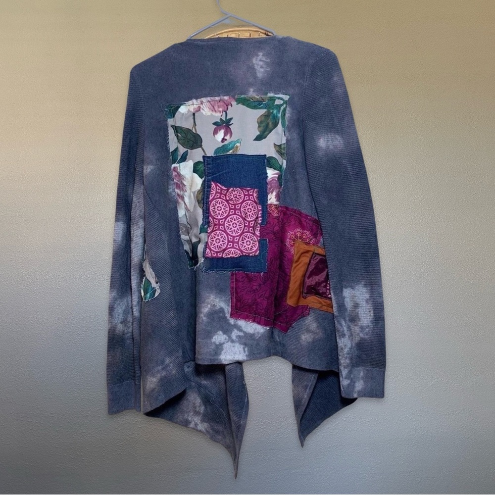 Ted Baker X Studio715 Patchwork Tie Dye Open Hang… - image 1